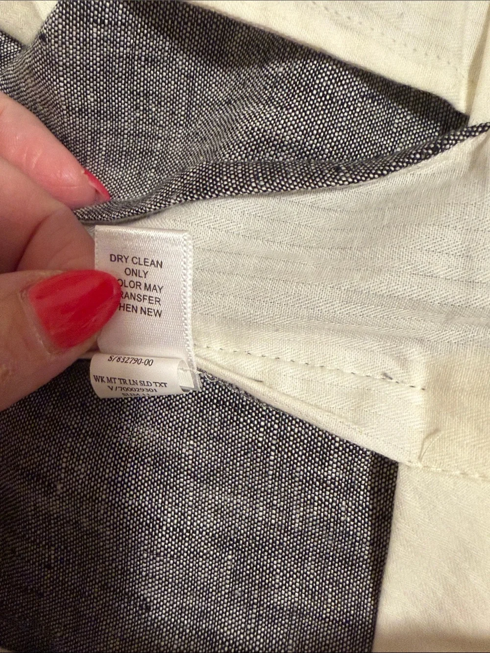 Banana Republic Pants Womens Sz. 8 The Martin Fit Pleated Trouser Gray Linen